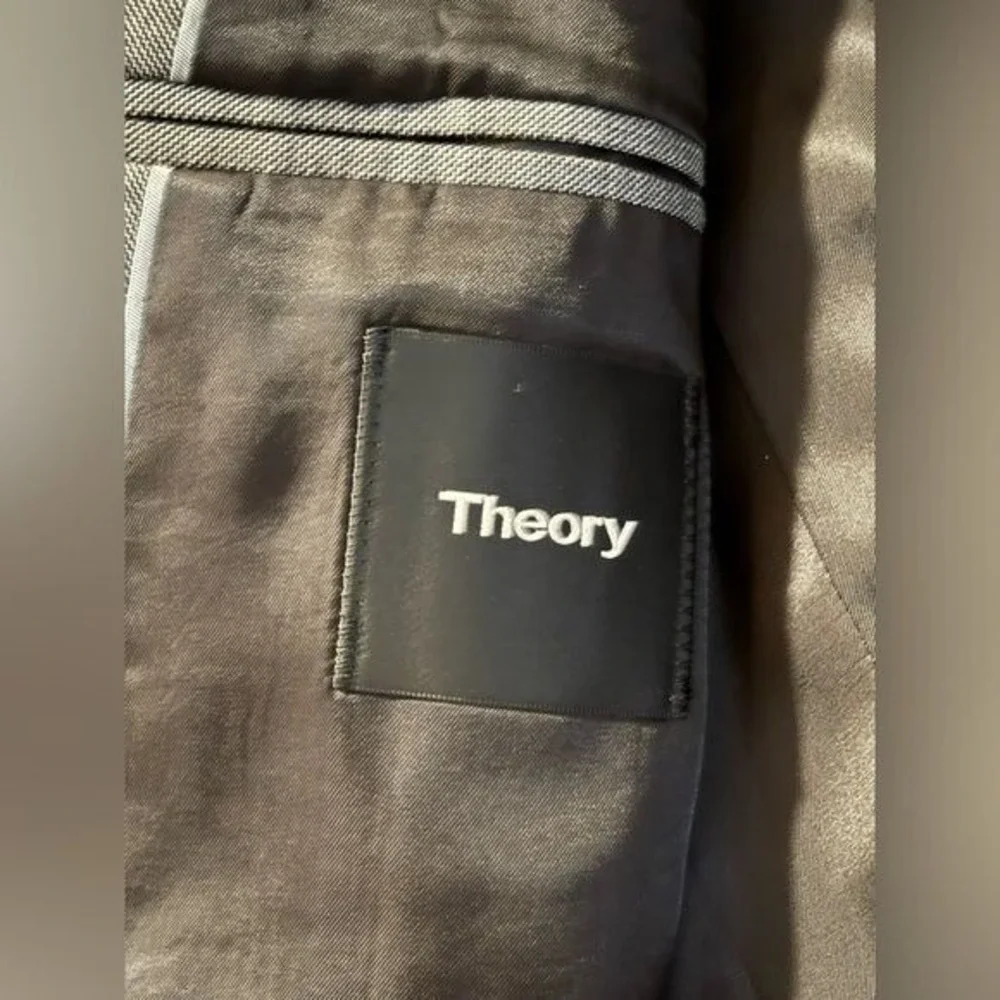 Theory | Slim Fit XLYO NP Suit Jacket Sports Coat Blazer Wool‎ Gray Sz 40R